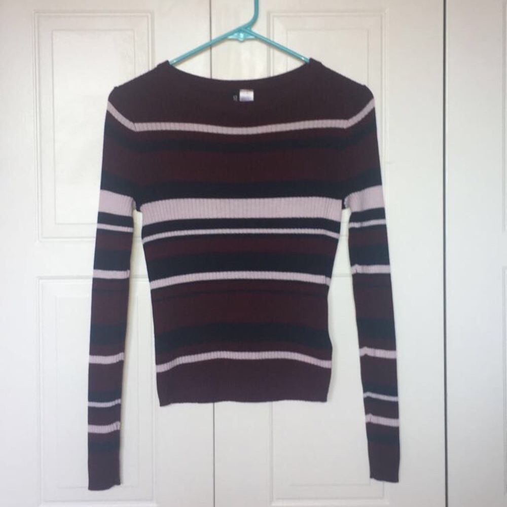 H&M striped sweater